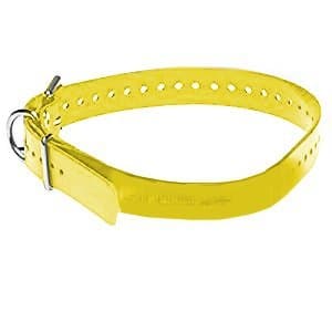 Yellow Collar Strap; 3/4" x 32"