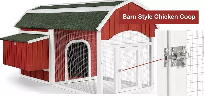 Barn Style Chicken Coop